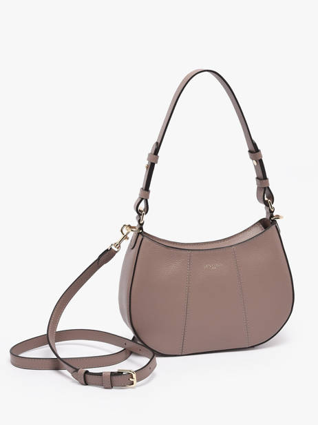 Cross Body Tas Juliette Leder Le tanneur Roze juliette TJET1050 ander zicht 2